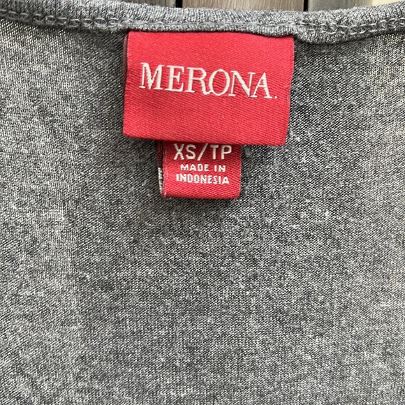 Merona gray tank maxi size XS - Picture 5 of 7